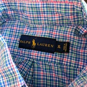 Ralph Lauren plaid oxford shirt